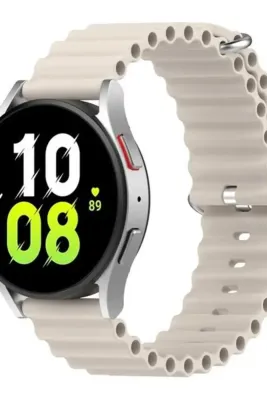 MarkaCase Amazfit Stratos 3 Için Ocean Loop Silikon Kordon 22MM