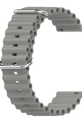 MarkaCase Garmin Vivoactive 4 Için Ocean Loop Silikon Kordon 22MM