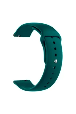 MarkaCase Fossil Watch Gen 6 Için Spor Silikon Kordon Rock Blue