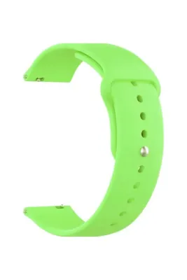 MarkaCase Fossil Watch Gen 6 Için Spor Silikon Kordon Fıstık Yeşili