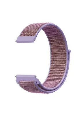 MarkaCase Fossil Watch Gen 6 Için Dokuma Kordon Lilac