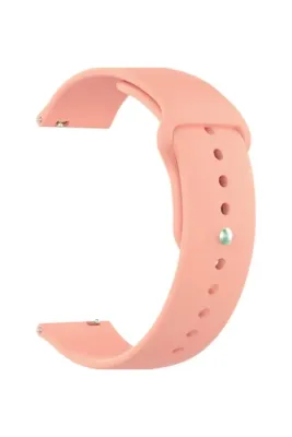 MarkaCase Fossil Watch Gen 6 Için Spor Silikon Kordon Somon