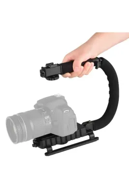 MarkaCase VH01 DSLR C Stabilizer Gimbal Foto Video Kamera Sabitleciyi Titreşim Engelleyici
