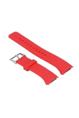 MarkaCase Samsung Ile Uyumlu Gear S2 Sport (R720) Uyumlu Adaptörlü Silikon Kordon