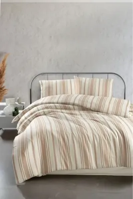 Buldan Concept Natural Nevresim Takımı Çift Kişilik - Bej