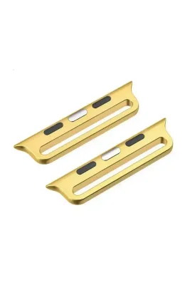 MarkaCase Apple Watch 42 mm Kordon Kayış Toka Adaptörü - Gold