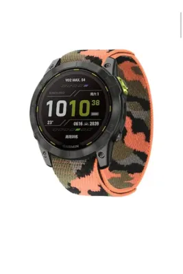 MarkaCase Garmin Fenix 5x-5xplus Sapphire Kumaş Kordon (26MM)