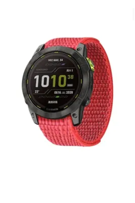 MarkaCase Garmin Fenix 7x-7x Pro-Plus Kumaş Kordon (26MM)