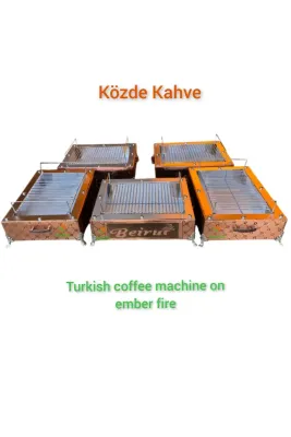 SAFİR ÇAY KAZANLARI Közde Kahve Mangalı Közde kahve makinesi Safir Közde Kahve ısıtıcısı