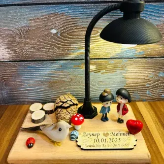 MYK HEDİYE VE SANAT ATÖLYESİ Evlilik Yıl Dönüm Sevgililer Günü Hediyesi Sevgiliye El Yapım Hediye