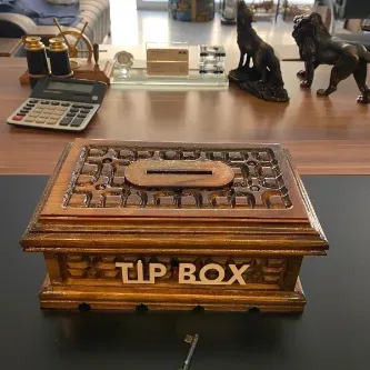 MYK HEDİYE VE SANAT ATÖLYESİ Tip Box Bahşiş Kutusu