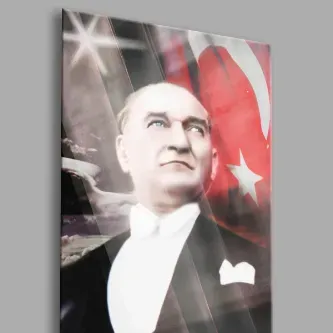 BALERA Atatürk 06 Cam Tablo-Atatürk Tablosu