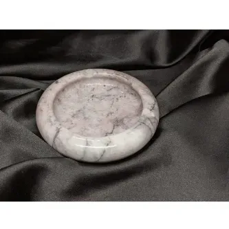 Pergamon 3 Cm Kalınlık Gerçek Mermer Küllük Kül Tablası Retro Tasarım