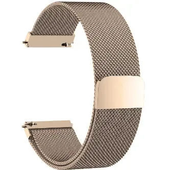 Markacase Samsung Galaxy Watch 4  44 Mm R870 Için Metal Milanese Kordon